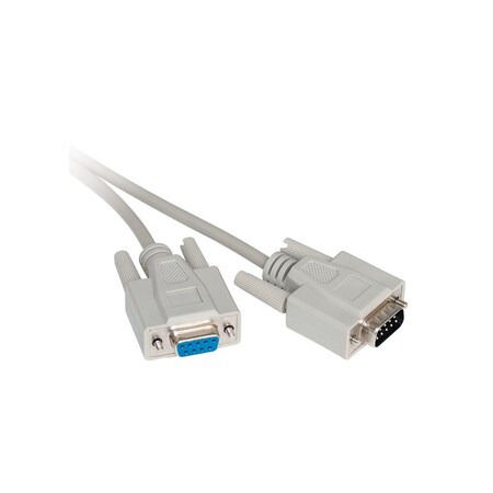 Quest Technology International DB-9 Data Cable, Straight-Wired - (M-F) Extension, 25 Ft NCC-1225